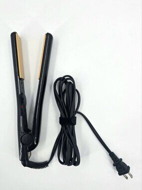 CHI Hair Straightener Flat Iron 1 Inch Gold Tourmaline Ceramic Plates CA1010